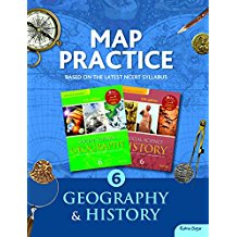 Ratna Sagar MAP PRACTICE BOOK Class VI (COLOUR EDITION)